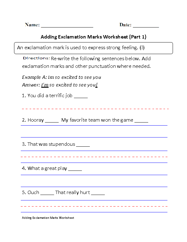 englishlinx-exclamation-marks-worksheets