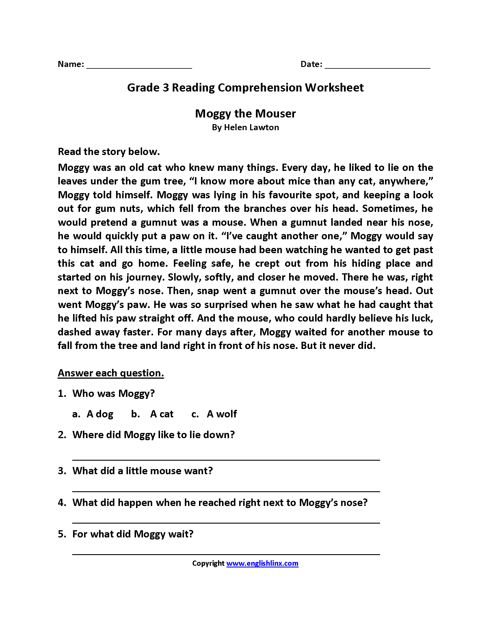 3rd Grade Homework Sheets That Are Lucrative Hudson Website