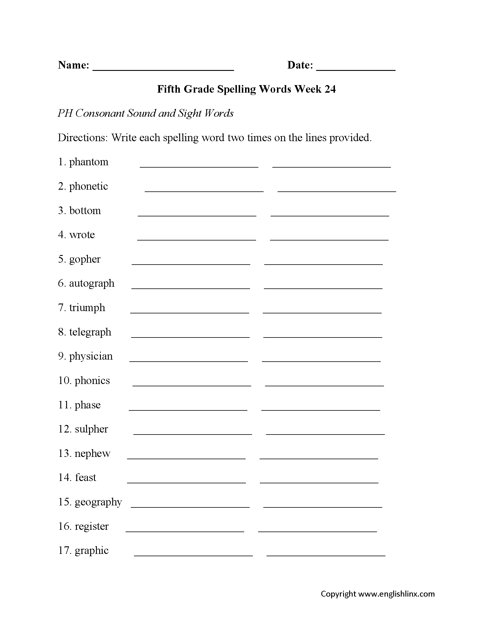 spelling-worksheets-fifth-grade-spelling-worksheets