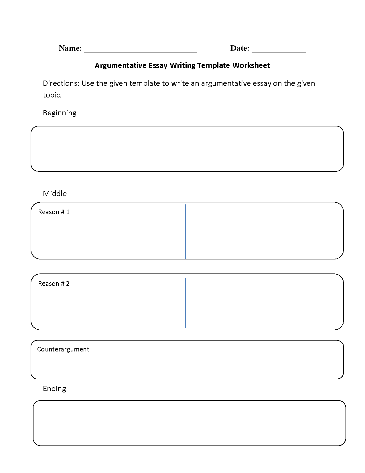 Causal argument essay format