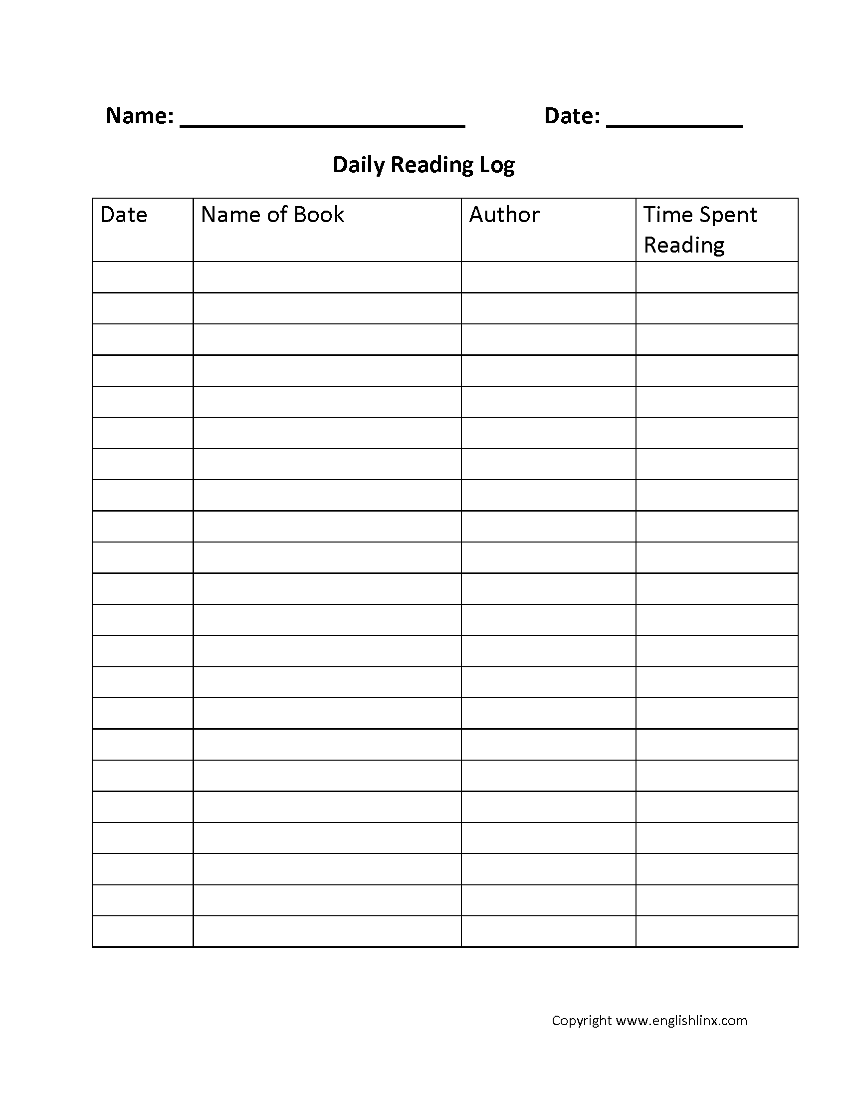 47-printable-reading-log-templates-for-kids-middle-school-adults