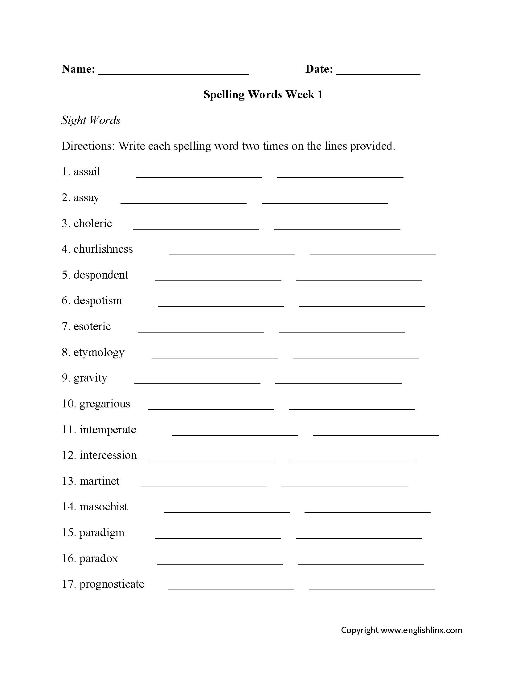 spelling-worksheets-high-school-spelling-worksheets