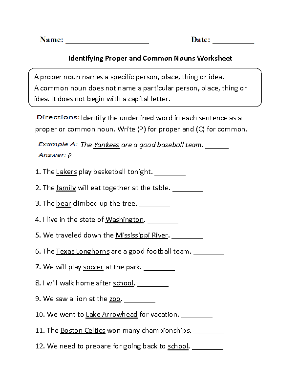 common-noun-and-proper-noun-worksheet-for-class-3-with-answers-common-and-proper-nouns