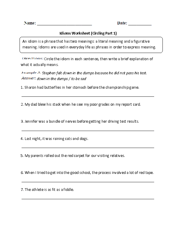englishlinx-idioms-worksheets