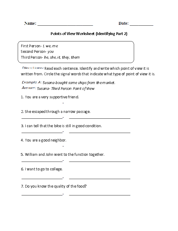 englishlinx-point-of-view-worksheets