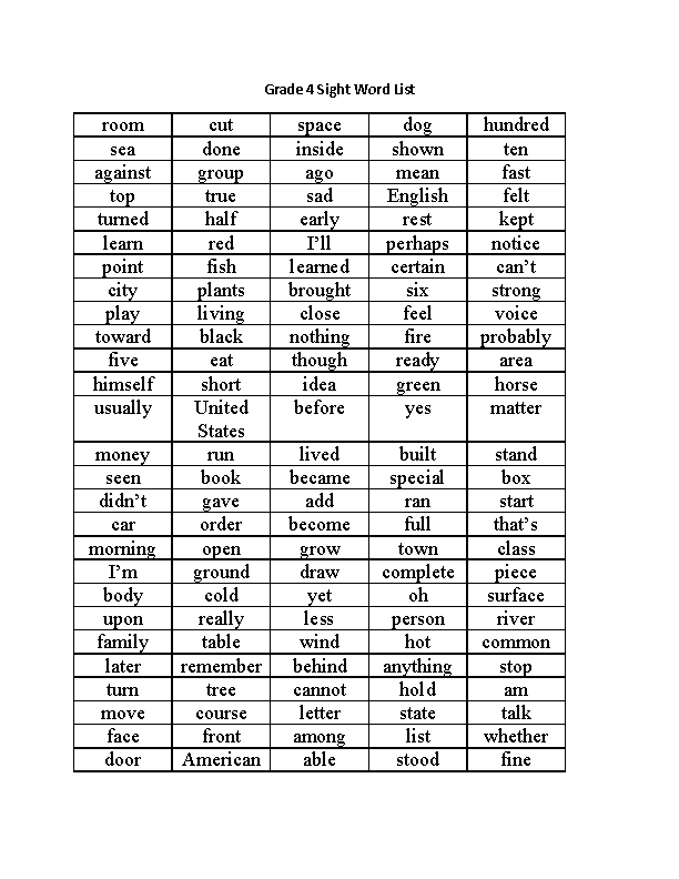 sight-words-lists-sight-words-list-grade-4