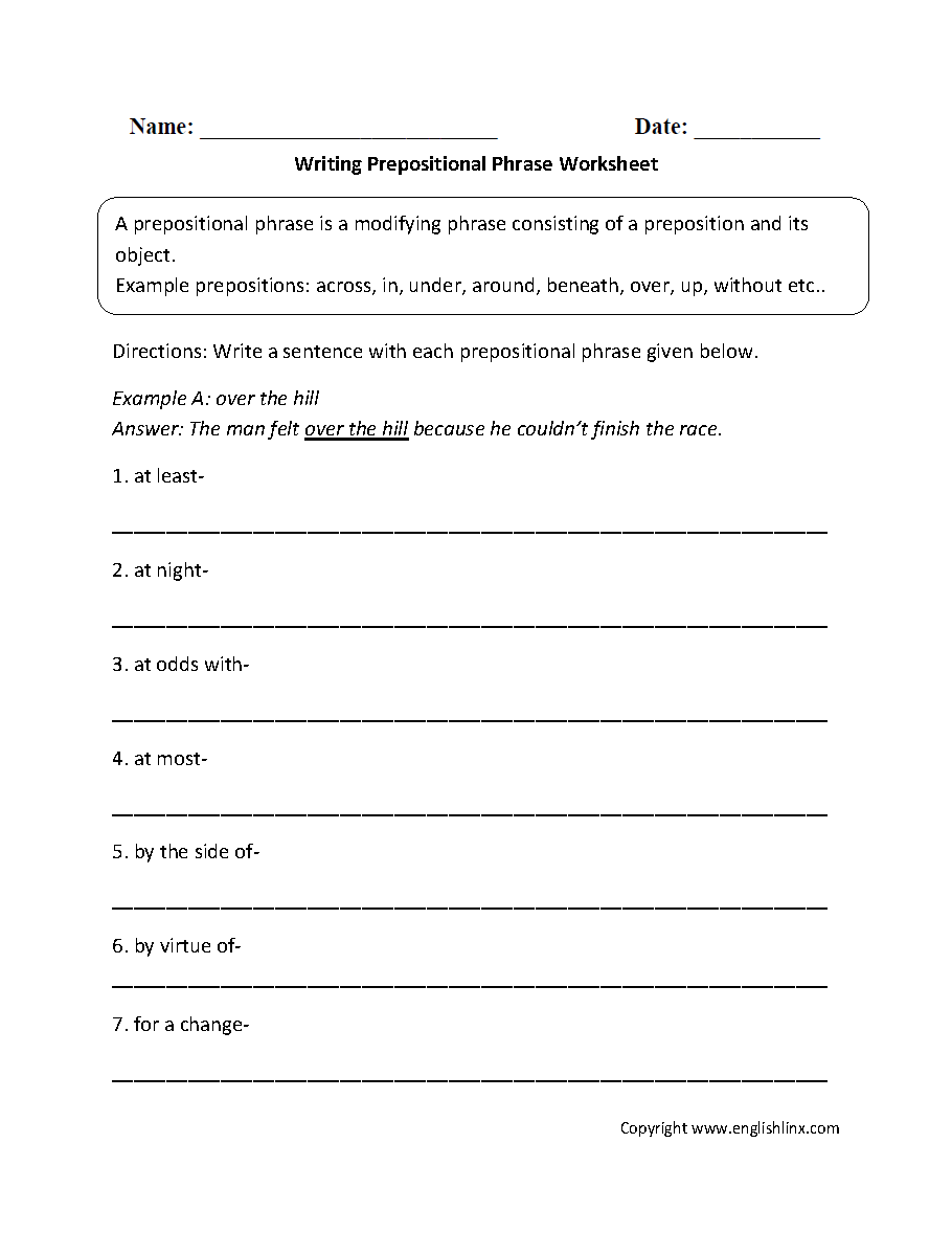 Sentence Structure Worksheets | Sentence Building Worksheets