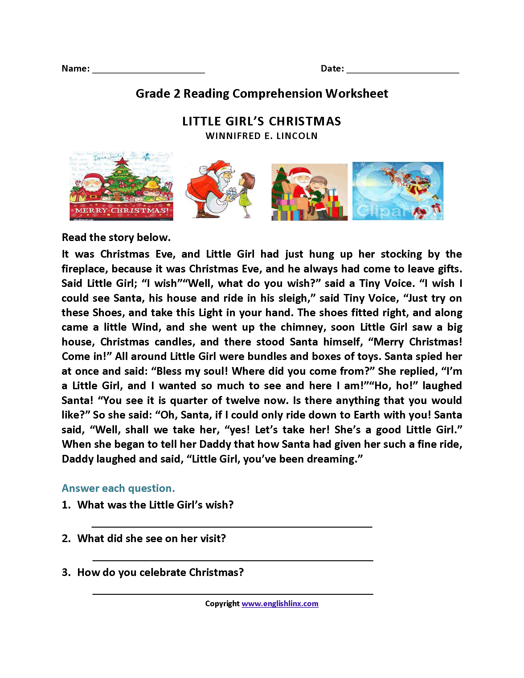 Second Grade Reading Worksheets | Improve Fluency and Vocabulary