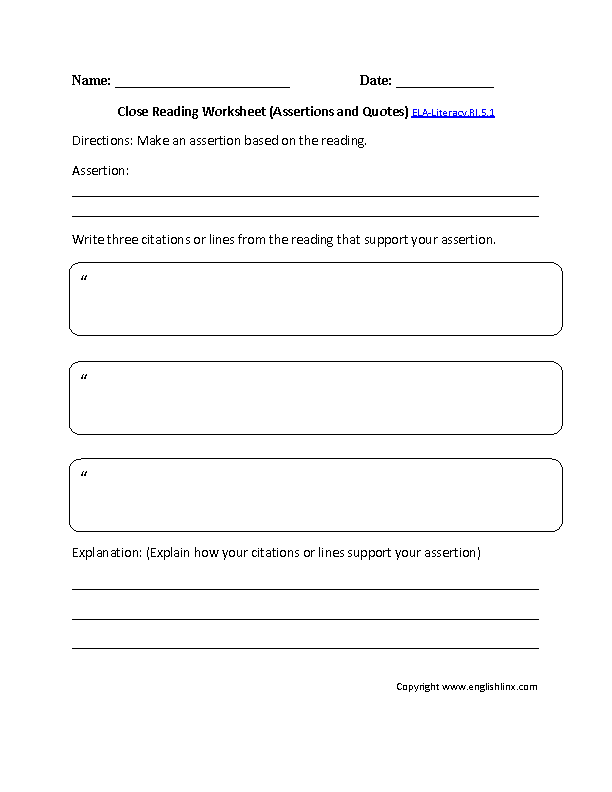 Informational Text Worksheets Multiple Choice