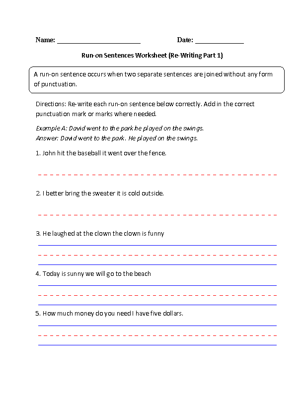 sentences-worksheets-run-on-sentences-worksheets