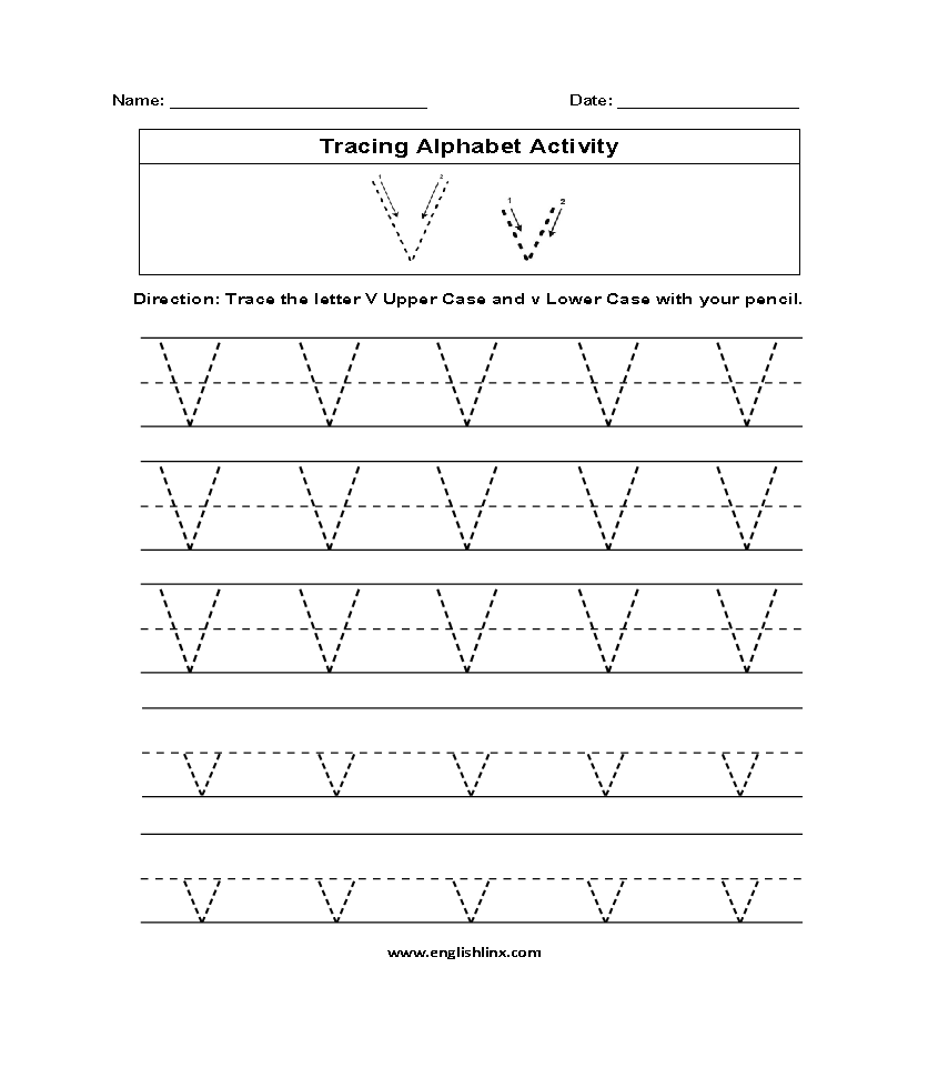 alphabet worksheets tracing alphabet worksheets