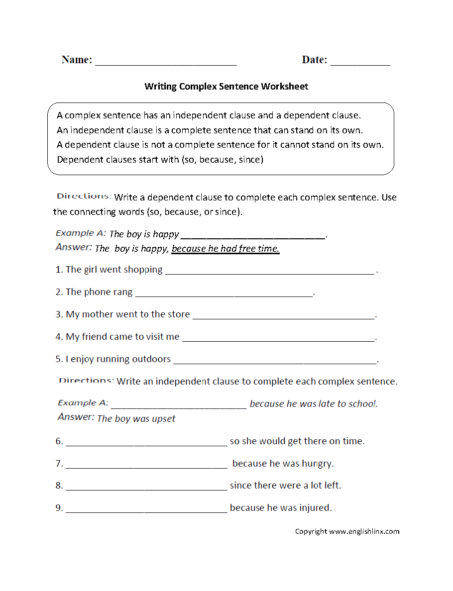 types of sentences according to structure